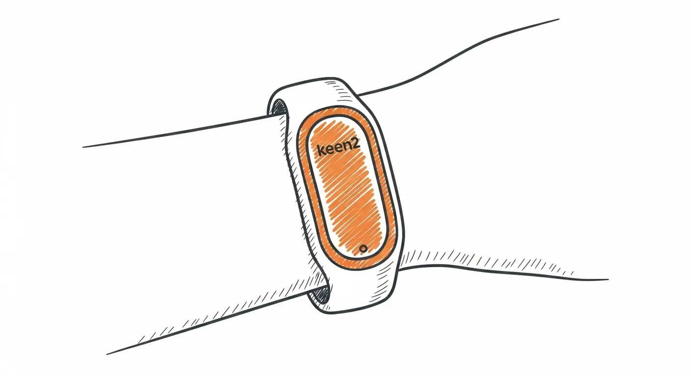 Браслет HabitAware Keen от трихотилломании